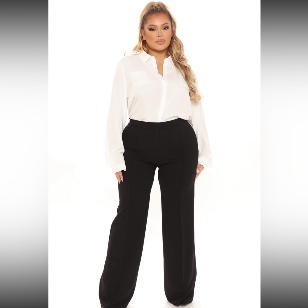 Fashion Nova Aurora Woven Top- Off white- size small *NEVER WORN* - Picture 6 of 12